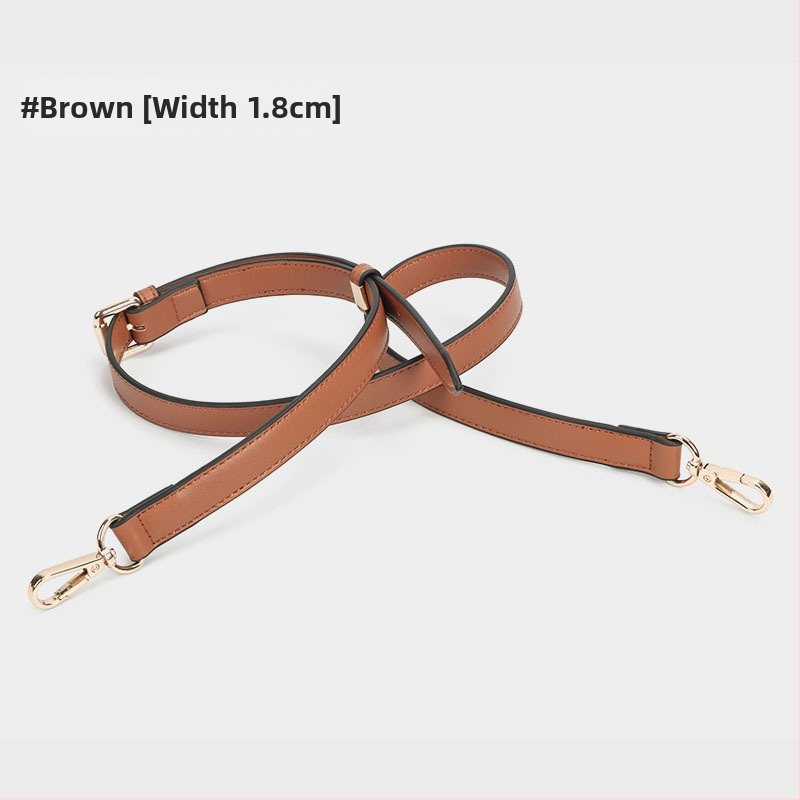 Pečių diržas iš PU odos, ličių tekstūra, plonas, keičiamas