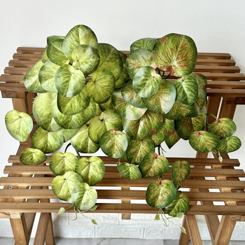 Longyu Craft Flower mesterséges zöld növény faldekoráció – selyem hálós virágok, szimulált növények, esküvőkre, fotó kellékek, otthoni dekoráció