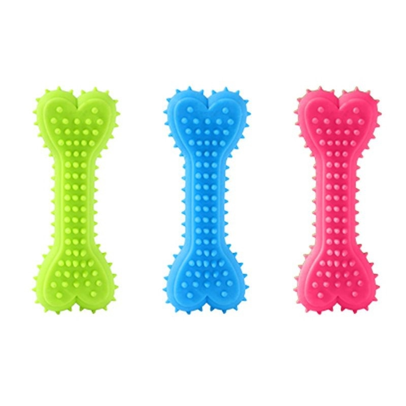 Дъвкалка за кучета – издръжлива играчка от телешка кожа за кученца и малки породи, топка и пръчка за дъвчене.