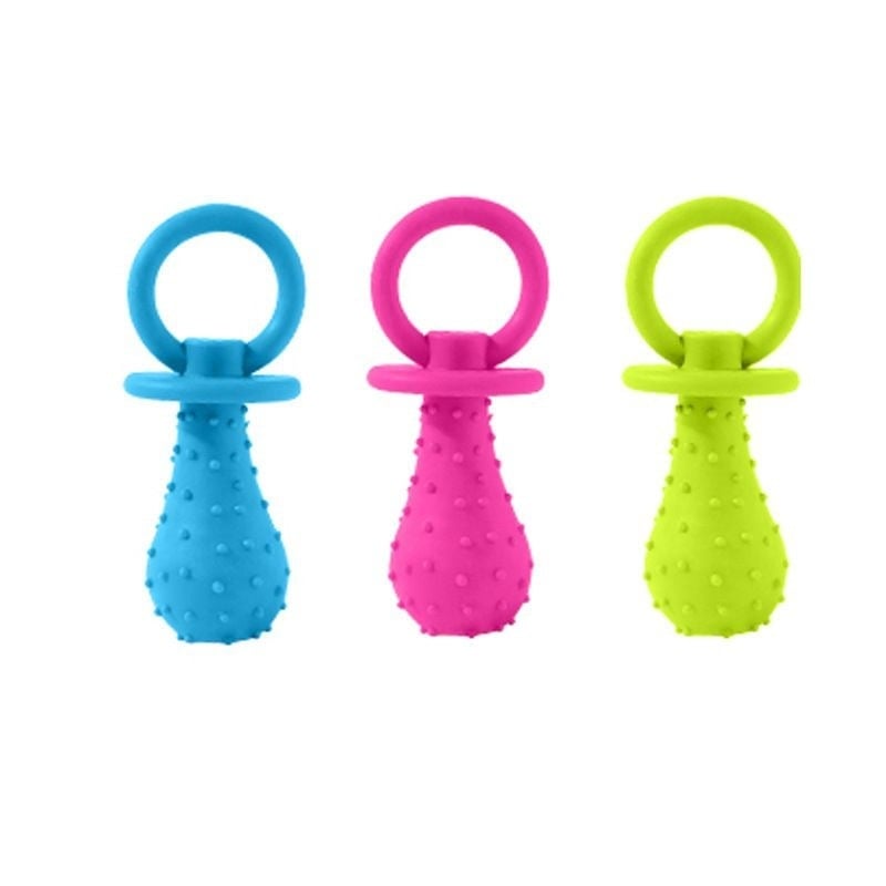 Дъвкалка за кучета – издръжлива играчка от телешка кожа за кученца и малки породи, топка и пръчка за дъвчене.