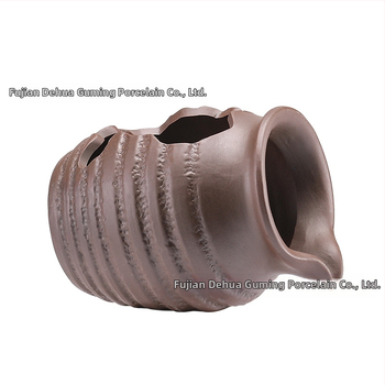 Керамичен циркулиращ воден аквариум за риби — декоративен елемент за двор и интериор, с кислородна филтрация (Материал: керамика; Стил: китайски стил; Повърхностна технология: друга; Обработка и персонализация: Няма; Опаковка: картон)