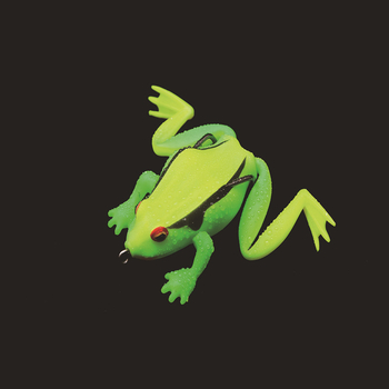 Мека примамка за риболов с жабоподобна бионична имитация, силиконов материал, Card Wave (Силикон; Card Wave; подходяща за всички води)