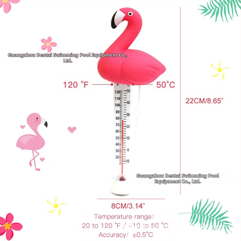 Φλαμίνγκο επιπλέων θερμομετρητής πισίνας — PT5206, BENTAI, τυπικό μοντέλο