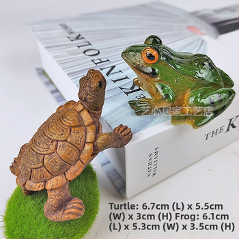 Φιγούρα Taigong Jiang Taigong από ρητίνη – μπονσάι διακοσμητικό σε κινεζικό στυλ με θέμα το ψάρεμα