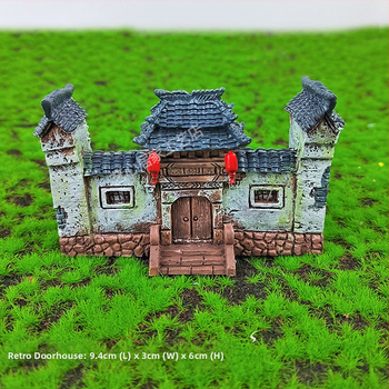 Φιγούρα Taigong Jiang Taigong από ρητίνη – μπονσάι διακοσμητικό σε κινεζικό στυλ με θέμα το ψάρεμα