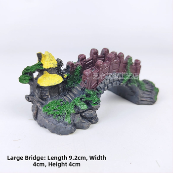 Φιγούρα Taigong Jiang Taigong από ρητίνη – μπονσάι διακοσμητικό σε κινεζικό στυλ με θέμα το ψάρεμα