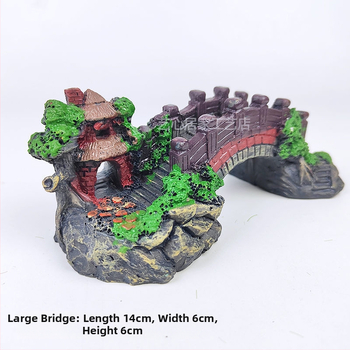 Φιγούρα Taigong Jiang Taigong από ρητίνη – μπονσάι διακοσμητικό σε κινεζικό στυλ με θέμα το ψάρεμα