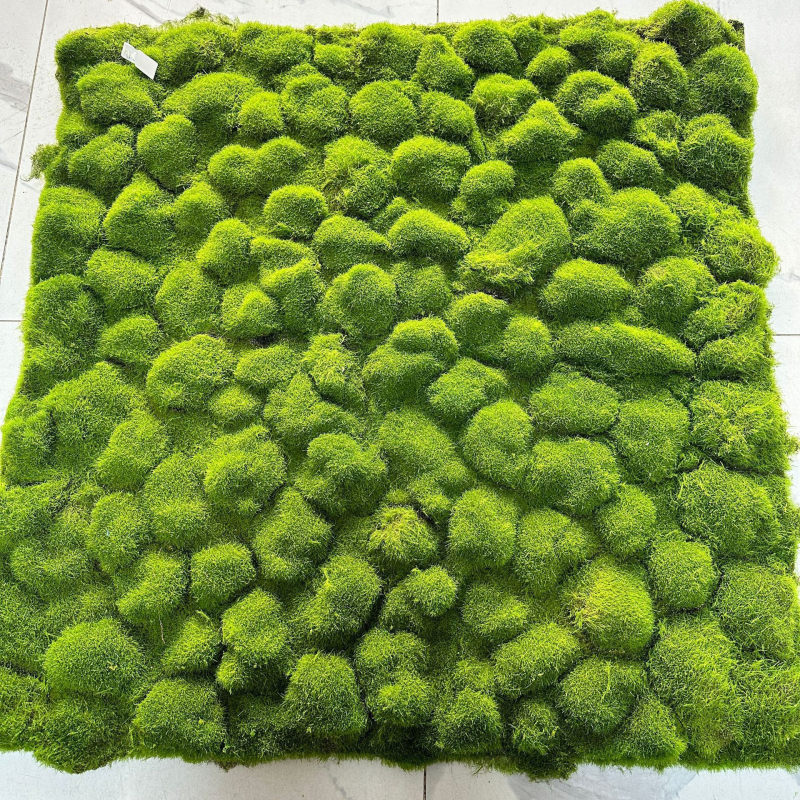 Mű moha gyep, flockolt selyem növény, modell 21488319, tájkép kirakat dekoráció