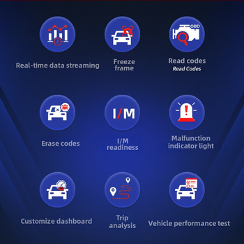 OBD diagnostikas instruments ELM327 V2.1, Bluetooth 5.1, 12V, Modelis XL-OBDII V2.1, -40°C līdz 65°C