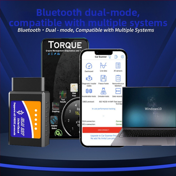 OBD diagnostikas instruments ELM327 V2.1, Bluetooth 5.1, 12V, Modelis XL-OBDII V2.1, -40°C līdz 65°C