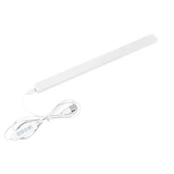 LED λωρίδα γραφείου για κοιτώνες, USB μαγνητική βάση, προστασία ματιών, είσοδος 220V