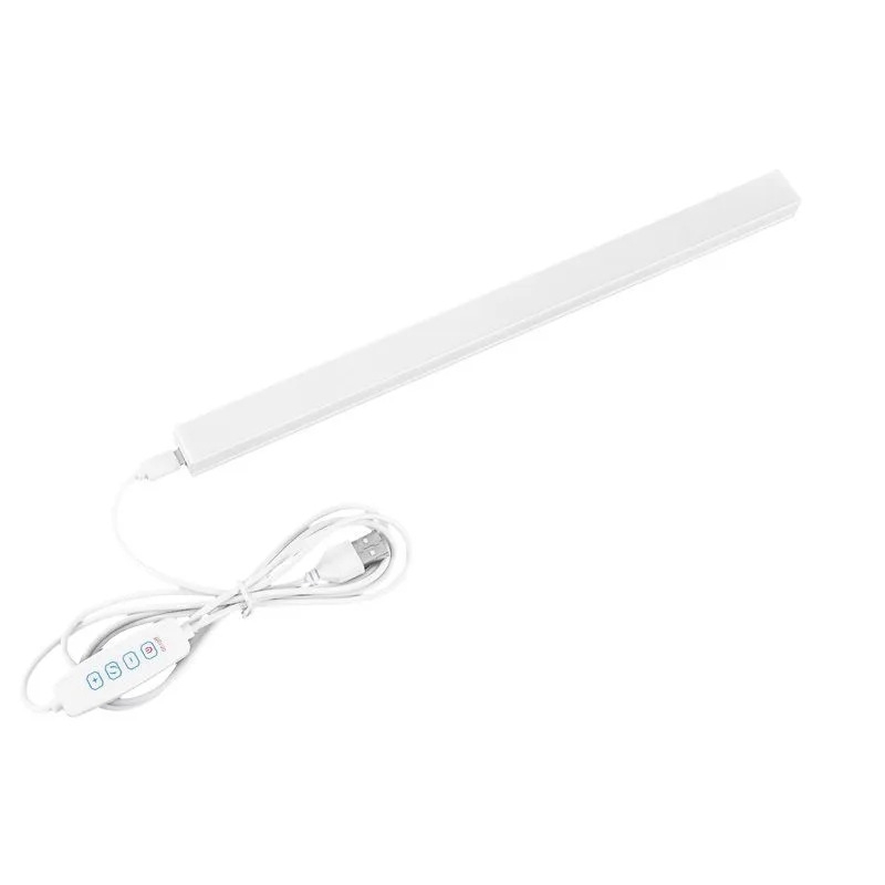 LED juostinė stalo lempa bendrabutyje, USB magnetinis tvirtinimas, akių apsauga, 220V įvadas