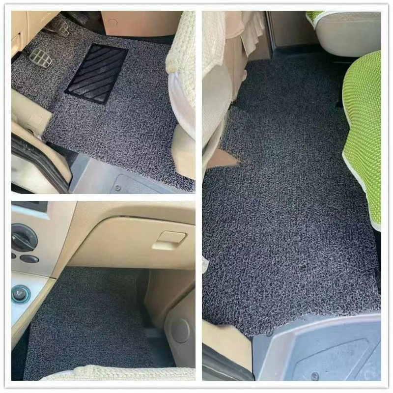 Универсална PVC подложка за пода на автомобил – едно парче, рязане по форма, лесна за почистване, предпазен килим за кабината