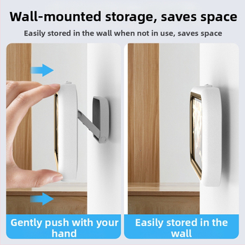 Държач за телефон за баня, Fire leopard industrial, пластмасов, Lazy stand, стил универсален, с възможност за персонализиране