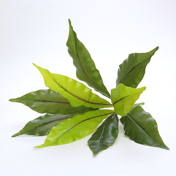 Τεχνητή διακόσμηση τοίχου με φτέρη — φύλλα φτέρης, εννιά κλάδοι βλαστοί, για γάμο, εξωτερικούς χώρους, σκηνές φωτογράφισης, οικιακή διακόσμηση