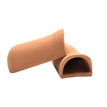 Ειδικά διαμορφωμένος θάλαμος αναπαραγωγής ψαριών με κρυψώνες και σχέδιο από πήλινο αγγείο