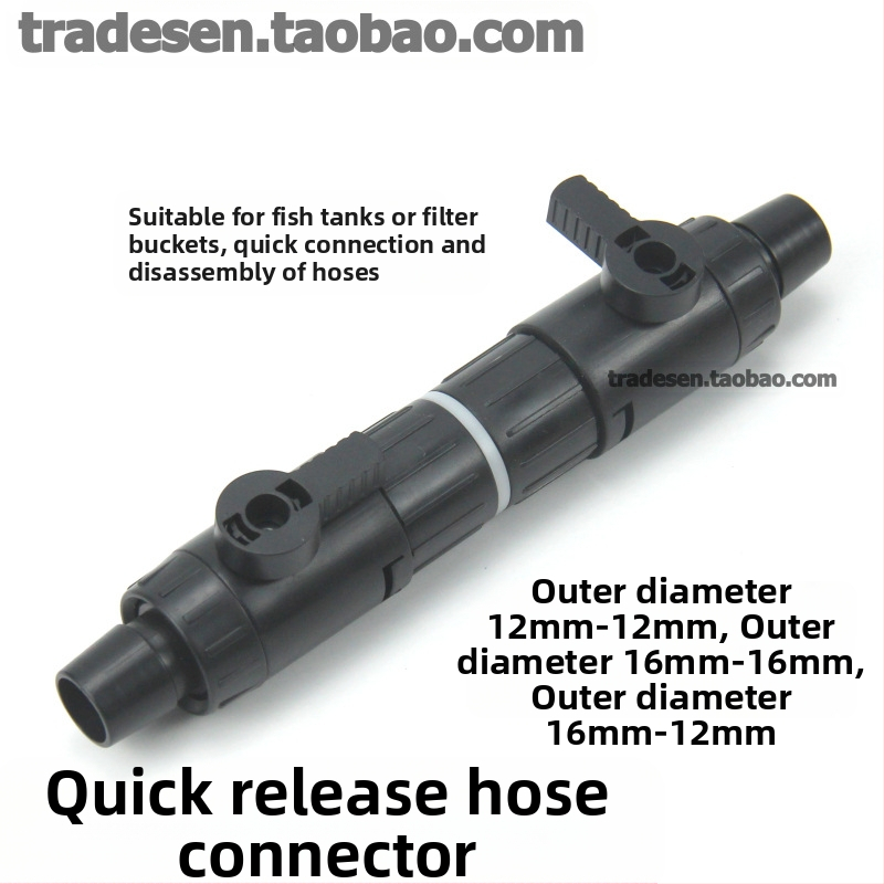 Kuglični ventil, fiksni, nominalni promjer 12, brzo spojenje, za vodu, ručno