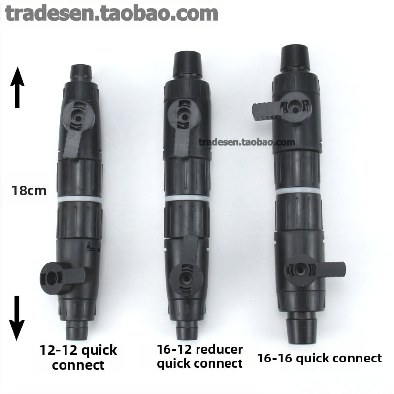 Kuglični ventil, fiksni, nominalni promjer 12, brzo spojenje, za vodu, ručno