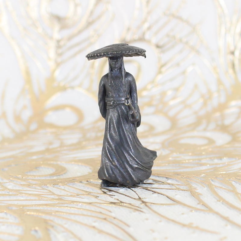 Li Bai diorama figura za pejzažu akvarija — legura model, nesastavljeno, za uzrast 7–14