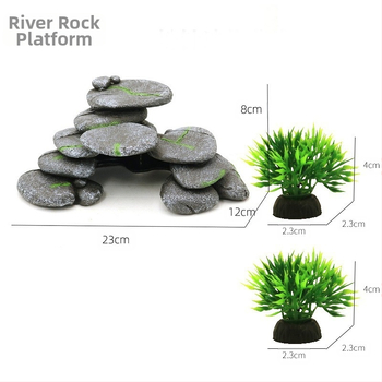 MANU διακοσμητικό ενυδρείου από ρητίνη - τοπίο ερπετών, διακοσμητικά ενυδρείου, μάρκα MANU