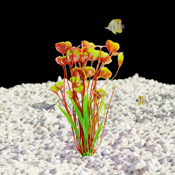 PVC διακοσμητικό φυτό ενυδρείου για περιβάλλον με σχεδιασμό – τεχνητό φυτό ενυδρείου, μάρκα Little jiaola, στυλ Love grass, βάρος 117 g