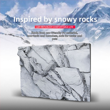 3D PU πάνελ φόντου ενυδρείου – διακόσμηση τοπίου με ροκ στιλ; Υλικό: PU; Λειτουργία: Διακόσμηση τοπίου; Κύρια χρήση: τοπίο ενυδρείου, διακόσμηση ενυδρείου; Βάρος: 0.5 κιλά