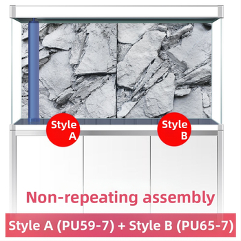 3D PU πάνελ φόντου ενυδρείου – διακόσμηση τοπίου με ροκ στιλ; Υλικό: PU; Λειτουργία: Διακόσμηση τοπίου; Κύρια χρήση: τοπίο ενυδρείου, διακόσμηση ενυδρείου; Βάρος: 0.5 κιλά