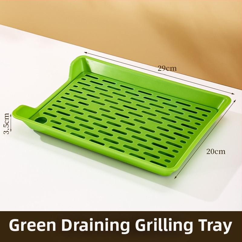 PP kvadratinė plokštelė su drenažo tinkleliu, logotipo spausdinimas pagal užsakymą, mikrobangų krosnelė neveikia, šiuolaikinis minimalistinis stilius