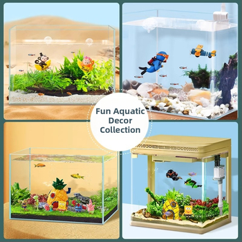 Διακόσμηση ενυδρείου με κούκλα: Μικρή μάγισσα με αιωρούμενη μπάλα, PVC; κατηγορία κούκλα; στυλ κούκλα; βάρος 0.1 g