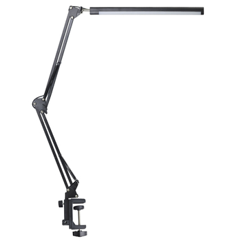 Λάμπα γραφείου με ρυθμιζόμενο μακρύ βραχίονα, προστασία ματιών, USB θύρα, 5V, μοντέλο βάσης δίσκου I5