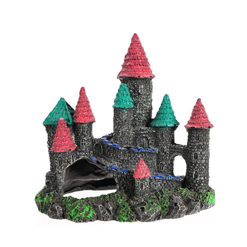 Διακόσμηση ενυδρείου τοπίου – Κάστρο από ρητίνη, υλικό: ρητίνη; προϊόν κατηγορία: διακόσμηση τοπίου ενυδρείου; για διακόσμηση τοπίου ενυδρείου; βάρος ≈260 g