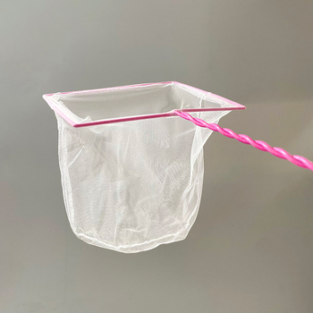 Аквариумна мрежа за почистване на аквариума (PE пластмаса, железна тел, мрежеста джоб)