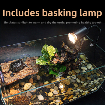 Πλατφόρμα αναρρίχησης χελωνών σε βαθιά νερά με τεχνητό επιπλέον νησί και σκάλα – Υλικό: ρητίνη; Μάρκα: Tim Yue; Βάρος: 500; Εξοπλισμός ενυδρείου