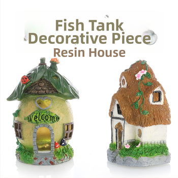 Κάστρο από ρητίνη για διακόσμηση ενυδρείου, μάρκα Yitong, 390 g