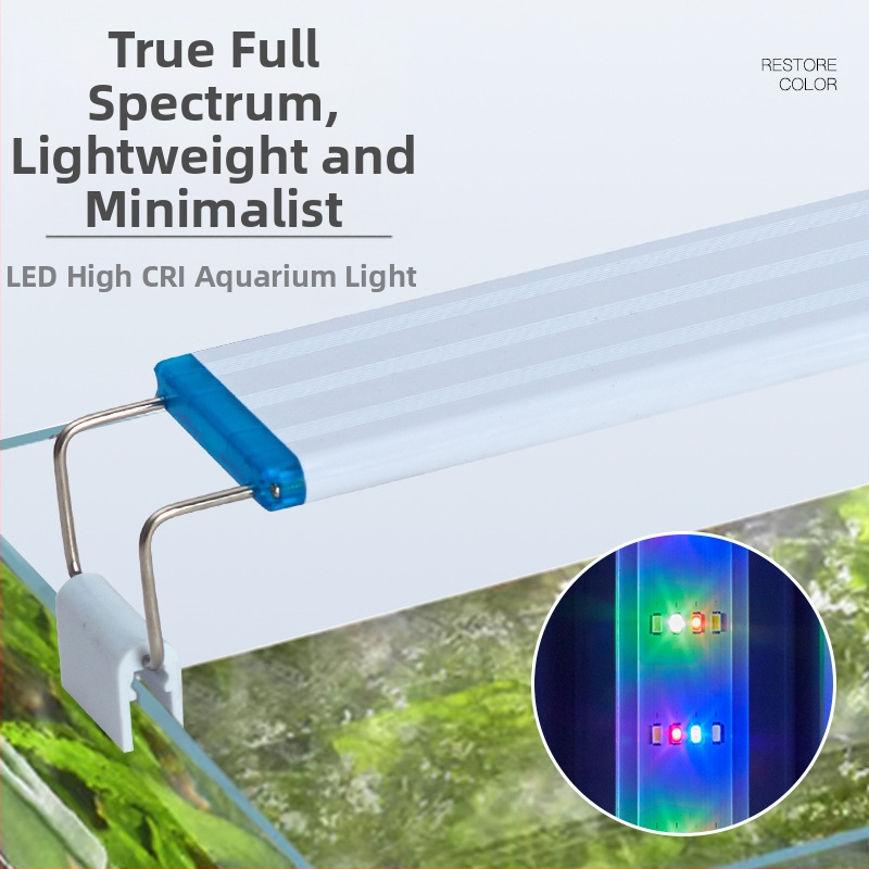 LED λαμπτήρας ενυδρείου, PVC σώμα, 6–20W, αδιάβροχος, φωτισμός για υδρόβια φυτά και χελώνες