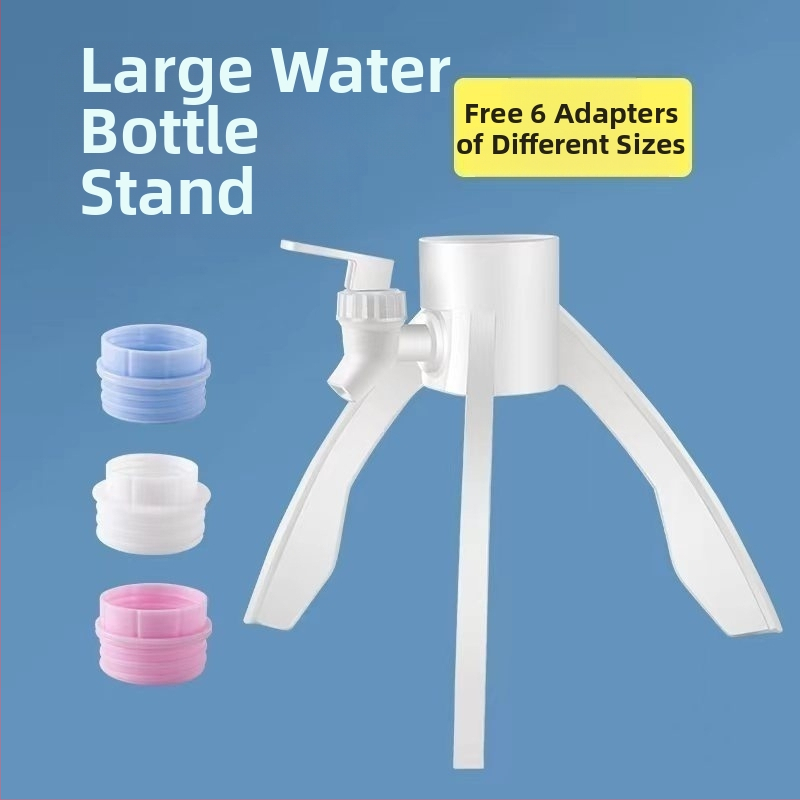 DIY műanyag akváriumi vízforgalmazó eszköz fordított háromlábú ásványvíz-palackkal