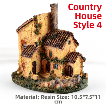 Μικροτοπία από ρητίνη με παχύφυτα, διακοσμητική φιγούρα μπονσάι και μοντέλο προσομοίωσης