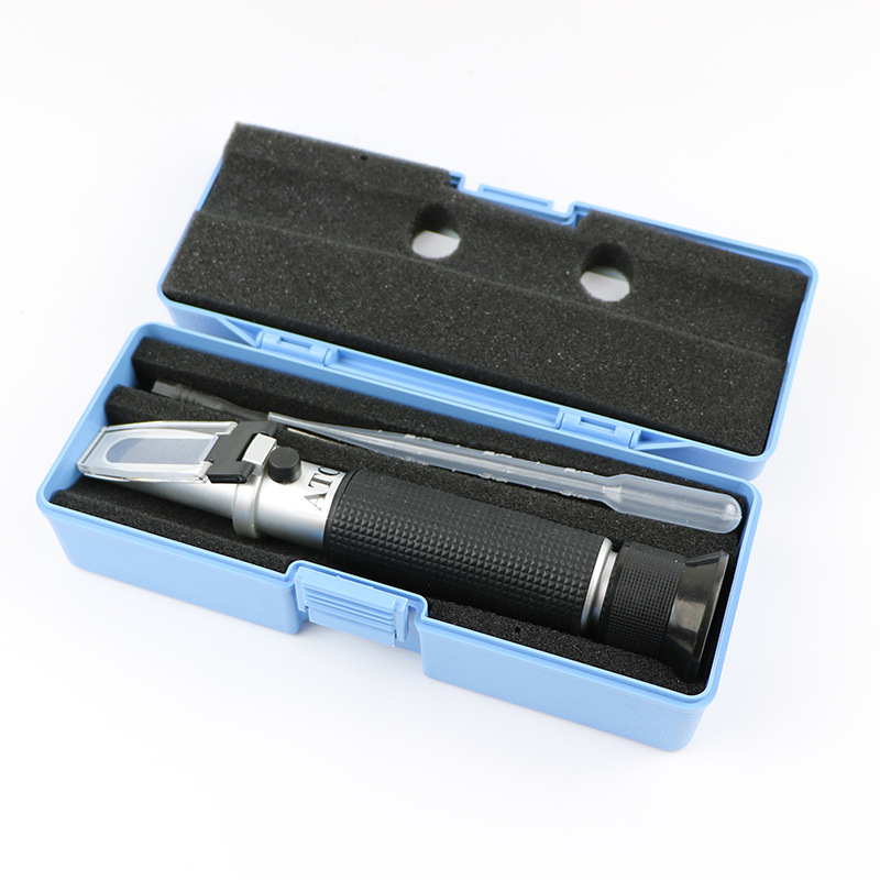 Andide ръчен рефрактометр за захар – модел 119 – оптичен тестер за съдържание на захар в плодове и напитки