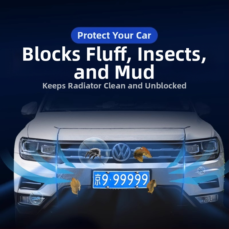 Метална мрежа за радиатора на автомобила — защита от насекоми, предна решетка, OEM