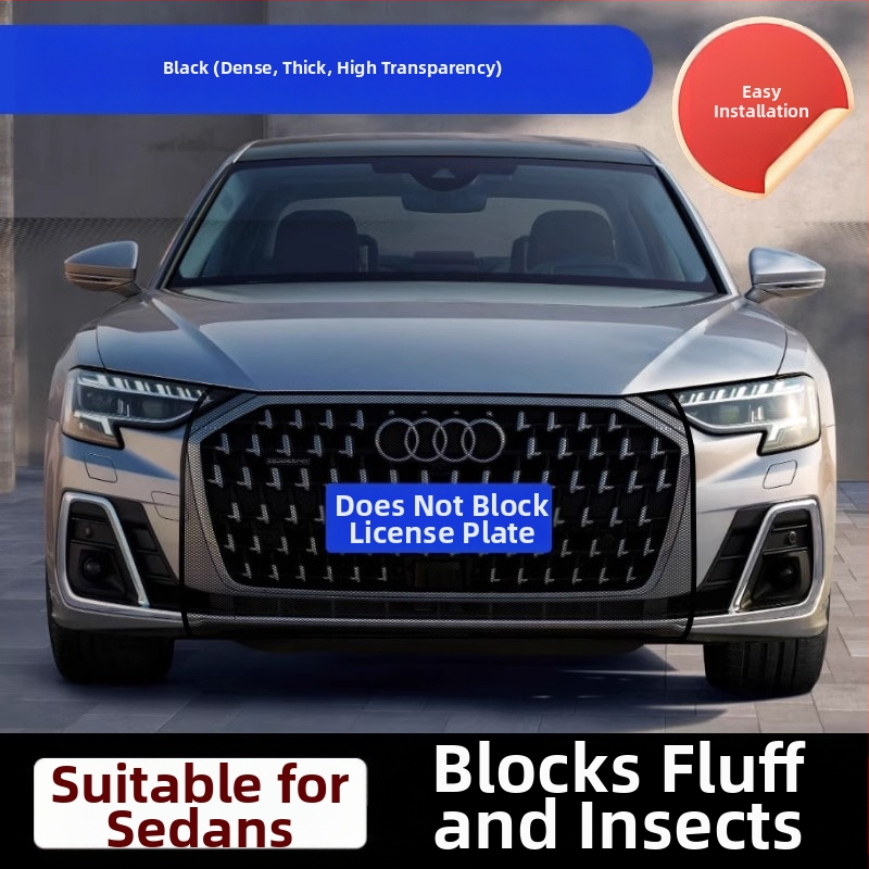 Метална мрежа за радиатора на автомобила — защита от насекоми, предна решетка, OEM