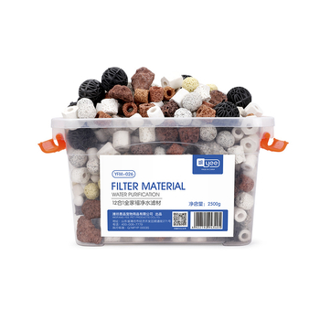 yee Filter materijal za akvarij: biokemijski keramički prsten s aktivnim ugljenom i vulkanskim kamenom (težina 0.5)