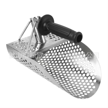 Nerūdijančio plieno paplūdimių kastuvas aukso paieškoms ir lobyno medžioklei su išplėtimo kotu, modelis 95