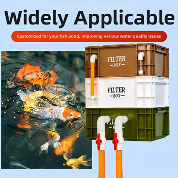 Аквариумен филтър капков модул за вода — пластмасов корпус, филтърна вата, марка Yimiduo, тегло 0.5 кг, лицензиран частен етикет: да