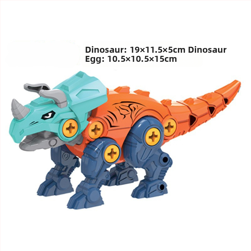 Dinozaura ola – izjaukšana un salikšana ar šaušanas kanonu – izglītojoša DIY spēle, plastmasa; zīmols Same Flower; izcelsme Chenghai; vecums 4–6 gadi