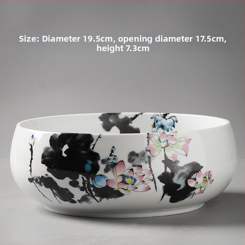 Keraminė gėlių vaza ant grindų – paprastas stilius, namų sodo naudojimui