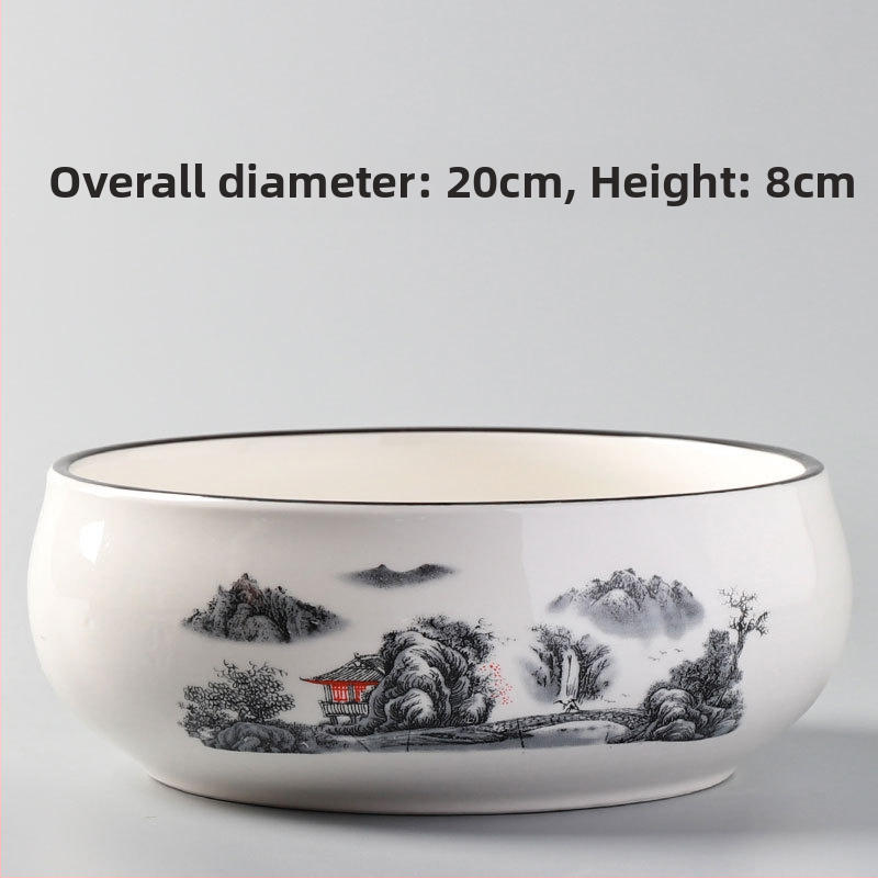 Keraminė gėlių vaza ant grindų – paprastas stilius, namų sodo naudojimui