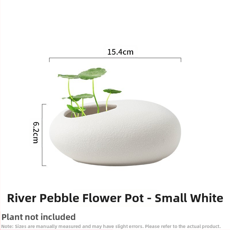 Keraminė gėlių vaza ant grindų – paprastas stilius, namų sodo naudojimui