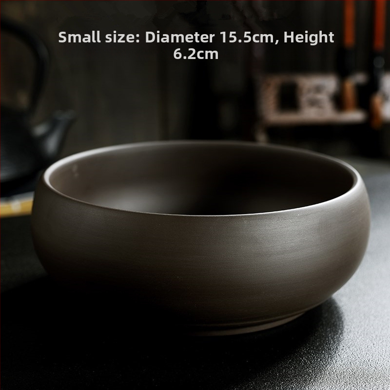 Keraminė gėlių vaza ant grindų – paprastas stilius, namų sodo naudojimui