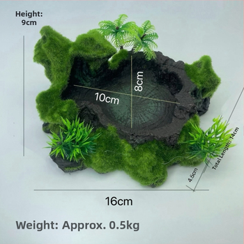 Κορμός από ρητίνη για ενυδρείο — Xiaoyu Age, μοντέρνος μινιμαλιστικός σχεδιασμός, διακοσμητικό ρητίνης