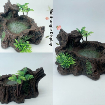 Κορμός από ρητίνη για ενυδρείο — Xiaoyu Age, μοντέρνος μινιμαλιστικός σχεδιασμός, διακοσμητικό ρητίνης